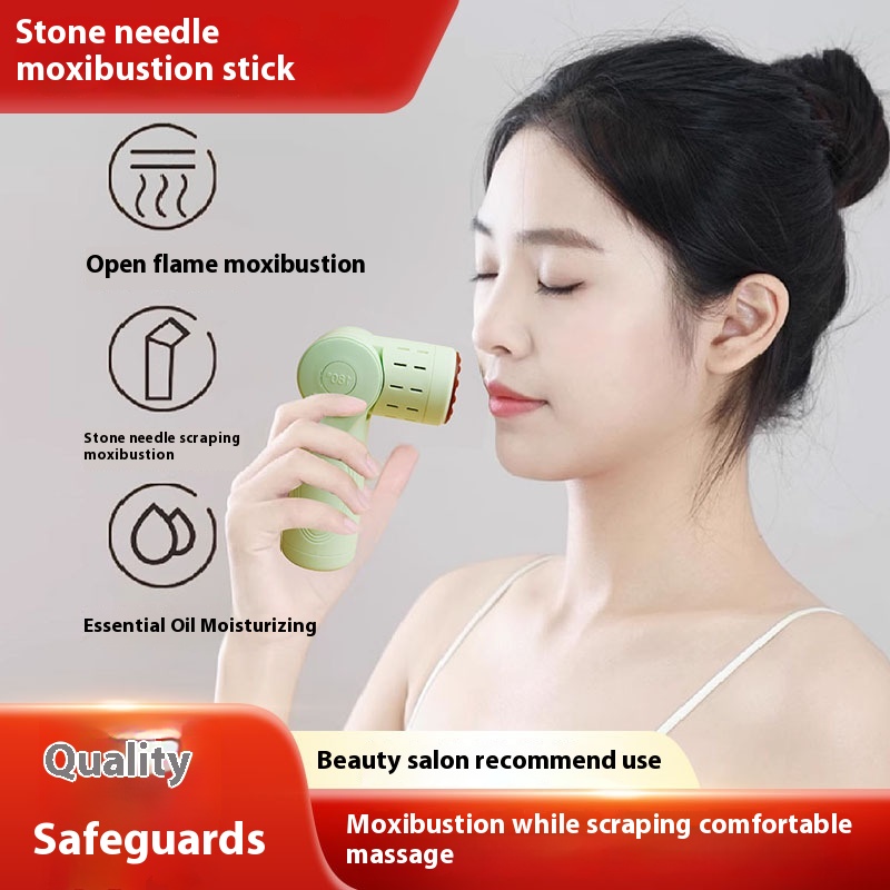 Health Wellness And - Moxibustion Scraping Massager Instrument Portable Intelligent