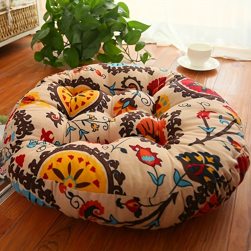 Round Floor Cushion Pillow Thi – Meditation Cushion Zafu recenzja i cena