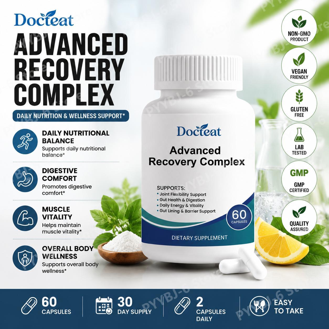 Advanced Recovery Complex 60 C – Health Wellness And recenzja i cena