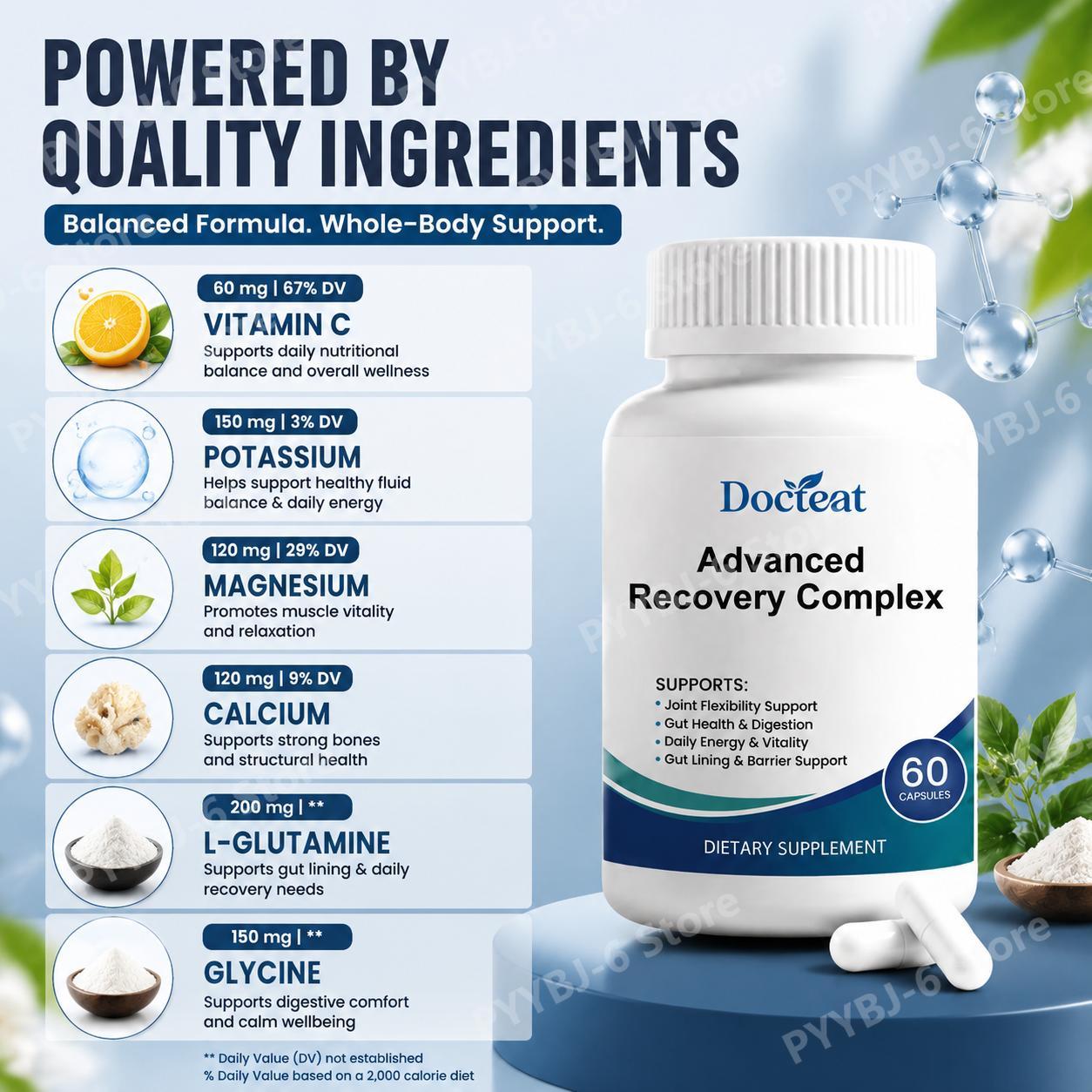 Advanced Recovery Complex 60 C – Health Wellness And recenzja i cena