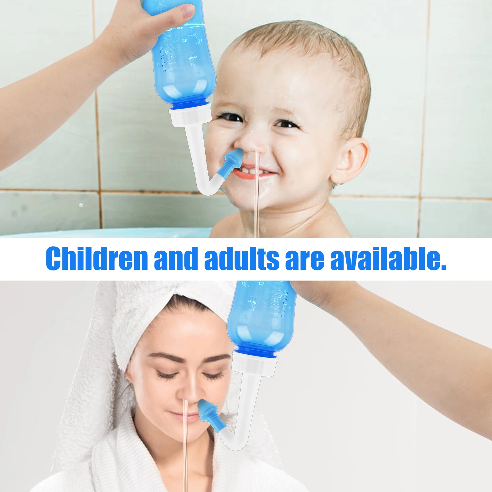 300/500ML Nose Wash Cleaner Na – Neti Pot Nasal Rinse recenzja i cena