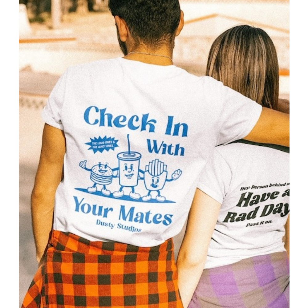 Check in With Your Mates T-Shi – Health Wellness Mental Health recenzja i cena