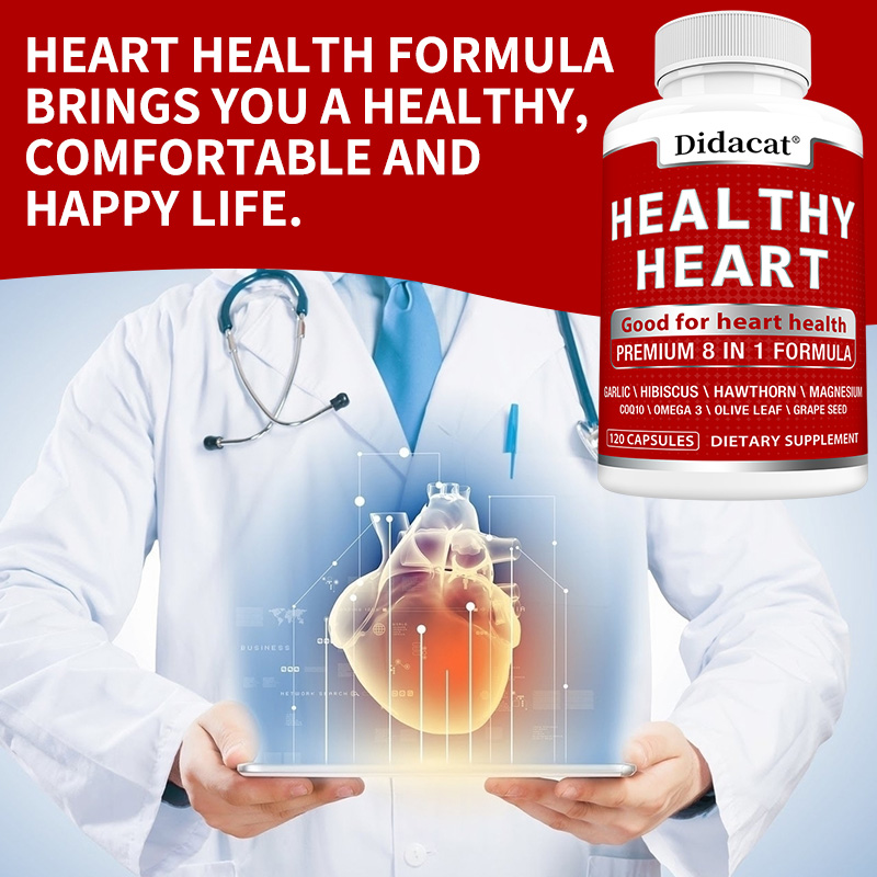 Heart Health Capsules with CoQ – Health Wellness And recenzja i cena