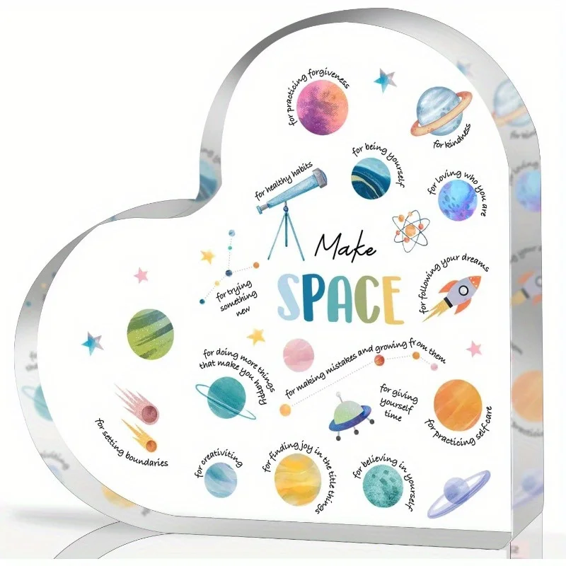 Acrylic Heart Mental Health De – Health Wellness Mental Health recenzja i cena