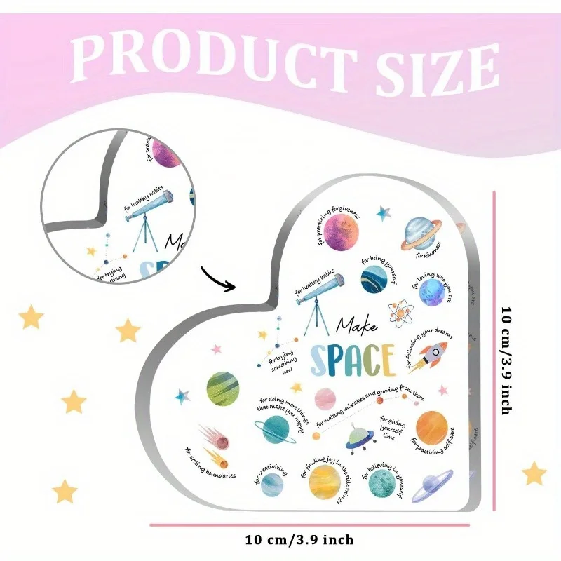 Acrylic Heart Mental Health De – Health Wellness Mental Health recenzja i cena