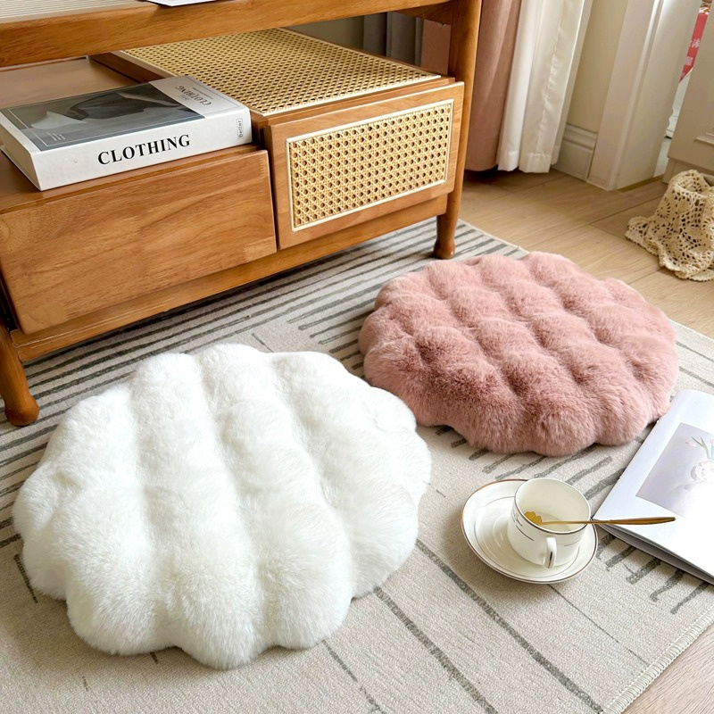 Faux Rabbit Fur Futon Cushion, – Acupressure Mat Set recenzja i cena