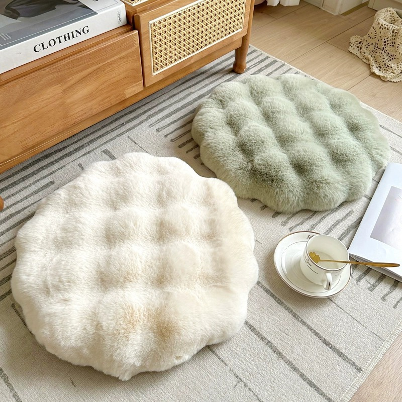 Faux Rabbit Fur Futon Cushion, – Acupressure Mat Set recenzja i cena
