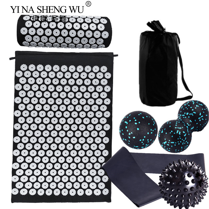 7 Pcs Set Massager Cushion Acu – Acupressure Mat Set recenzja i cena