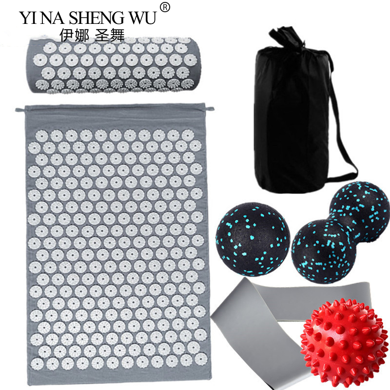 7 Pcs Set Massager Cushion Acu – Acupressure Mat Set recenzja i cena