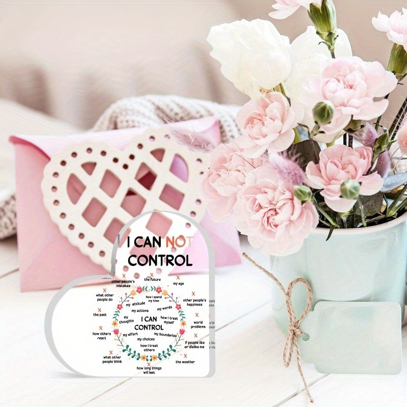 Anxiety Relief Acrylic Sign, M – Health Wellness Mental Health recenzja i cena