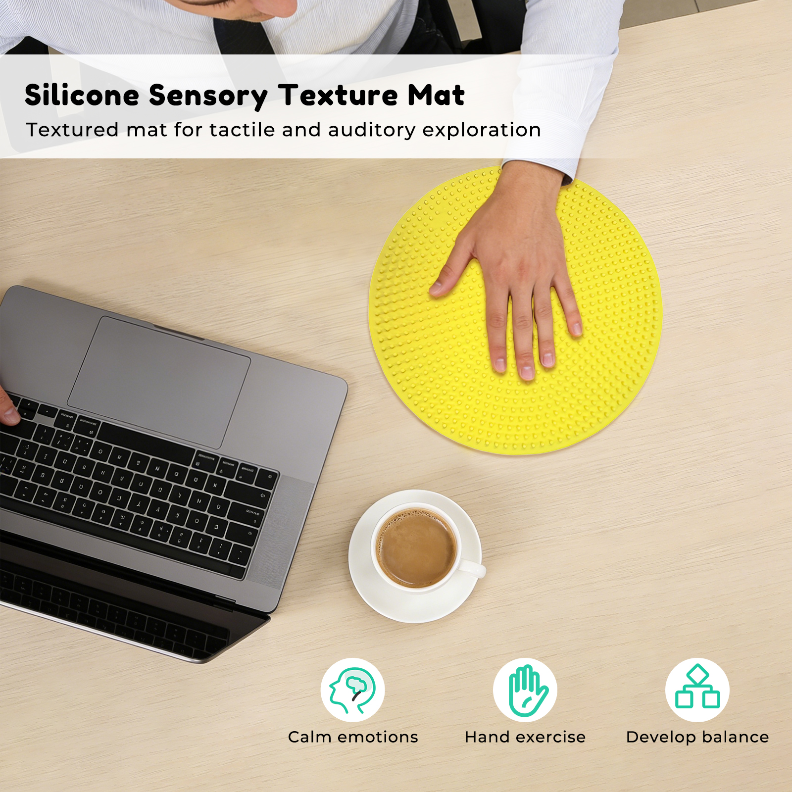 Silicone Sensory Mat,Tactile D – Acupressure Mat Set recenzja i cena