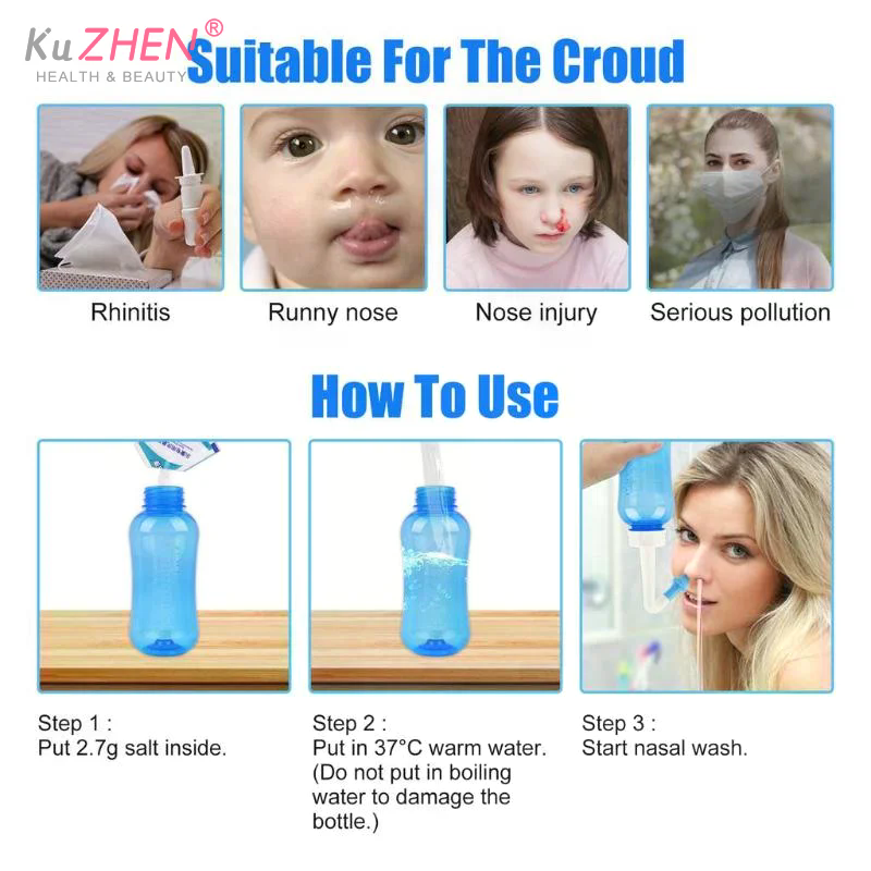 1PCS Nasal Irrigator Rinse Bot – Neti Pot Nasal Rinse recenzja i cena