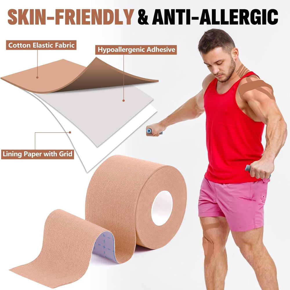 5 Roll Kinesiology Tape Precut – Sports Taping Precut recenzja i cena