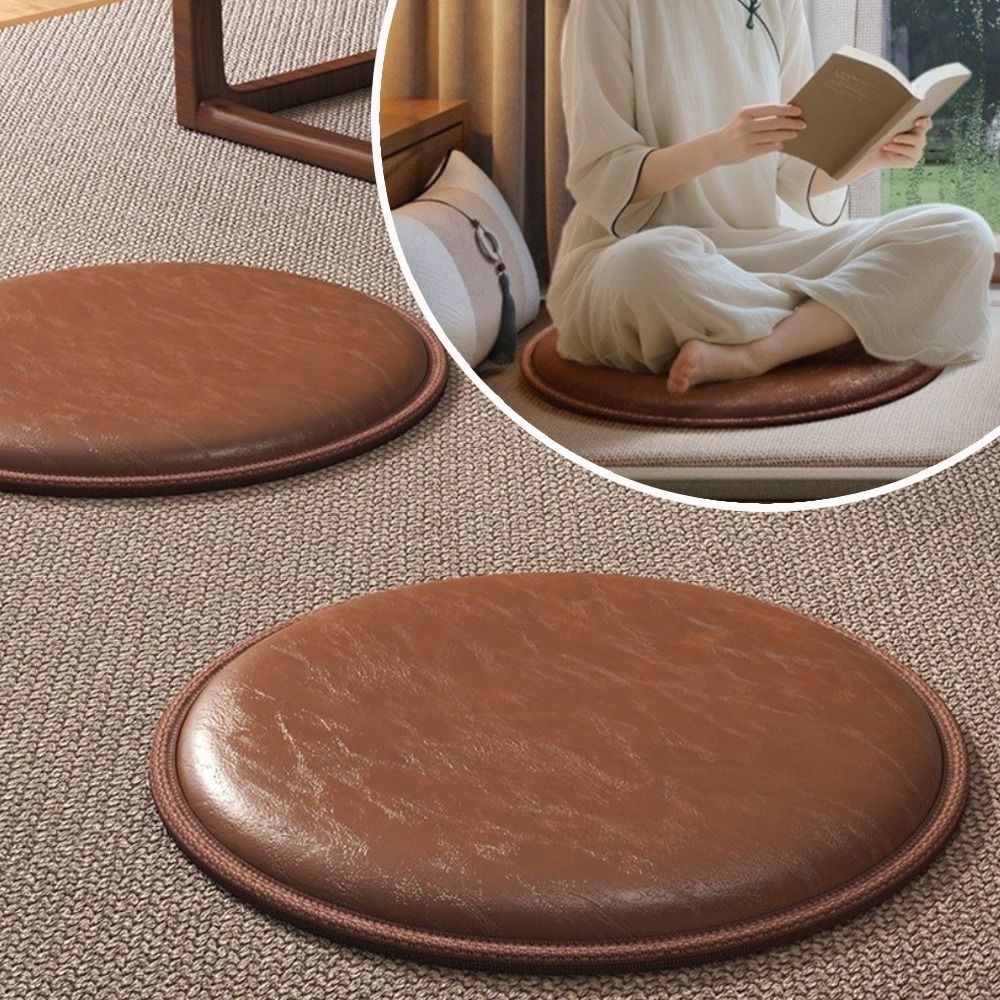 Zafu Thick Leather Cushion Sof – Meditation Cushion Zafu recenzja i cena