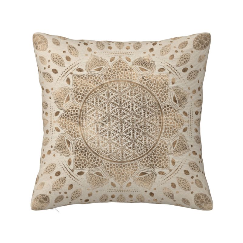 Custom Flower Of Life In Lotus – Meditation Cushion Zafu recenzja i cena