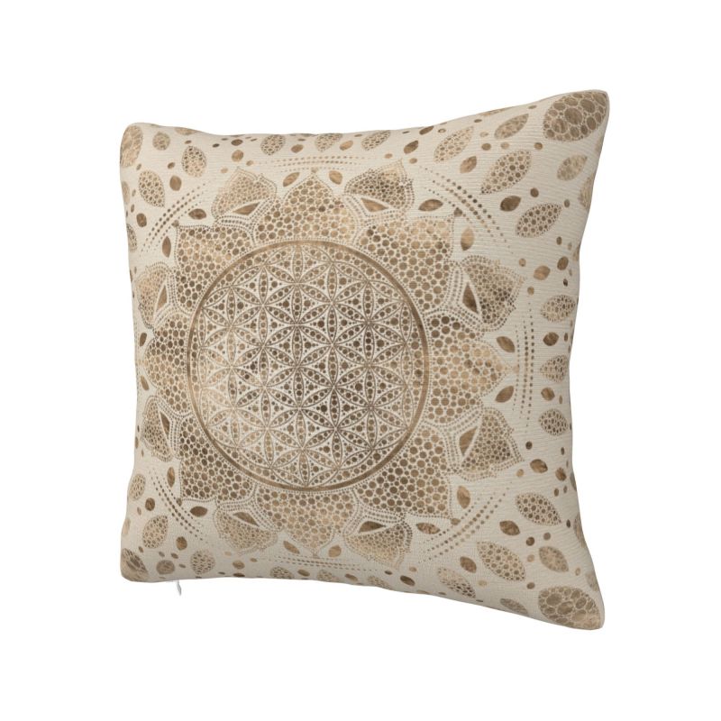 Custom Flower Of Life In Lotus – Meditation Cushion Zafu recenzja i cena