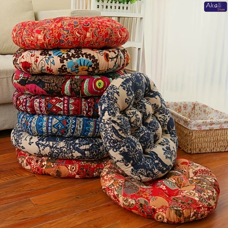Soft Cotton and Linen Floor Cu – Meditation Cushion Zafu recenzja i cena