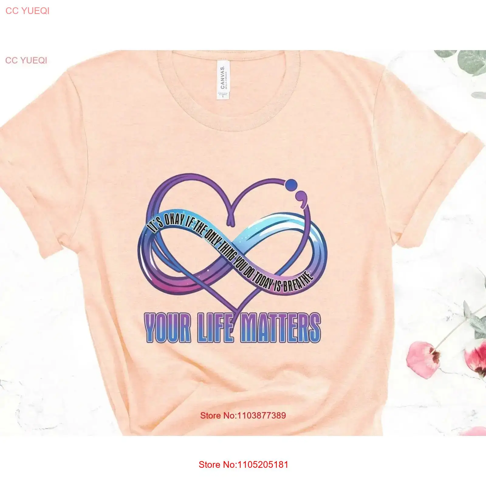 Mental Health T Shirt It's Oka – Health Wellness Mental Health recenzja i cena