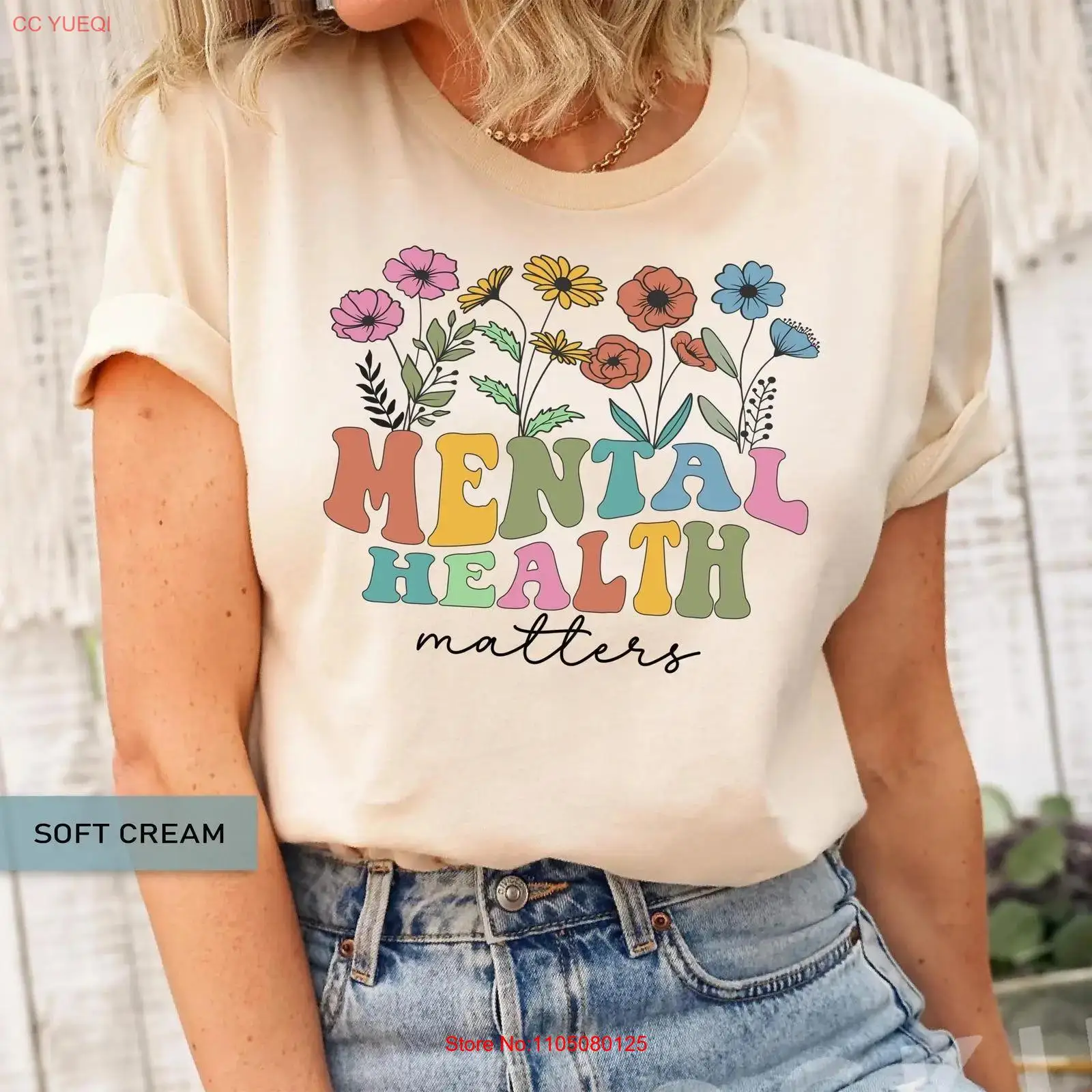 Mental Health Matters T Shirt  – Health Wellness Mental Health recenzja i cena