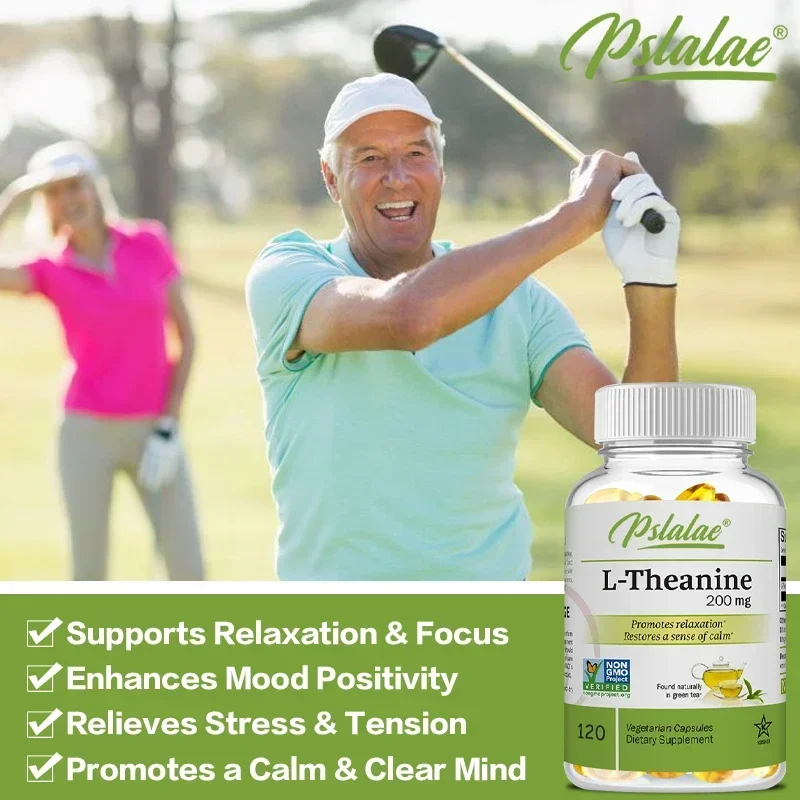 L-Theanine 200 Mg - Relaxation – Health Wellness Mental Health recenzja i cena