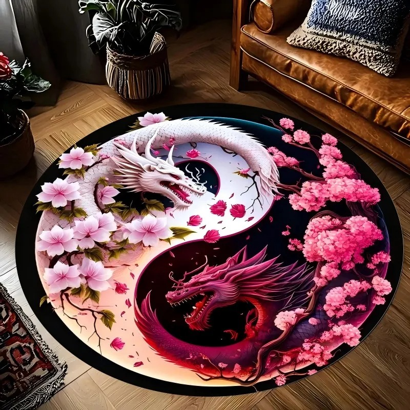 Dragon Yin Yang Mat for Decor, – Acupressure Mat Set recenzja i cena