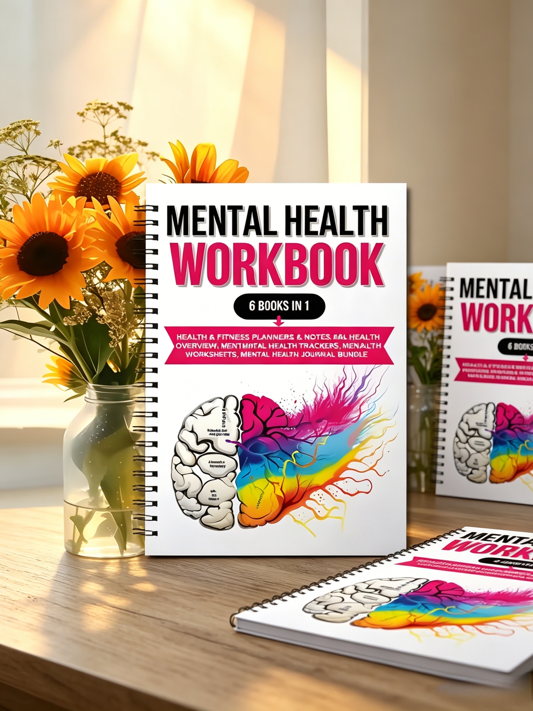 1pcs Mental Health Workbook &  – Health Wellness Mental Health recenzja i cena