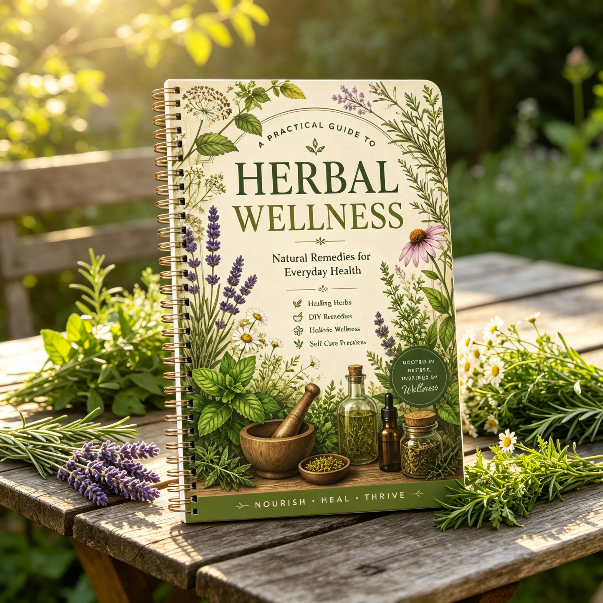 Herbal Remedies Journal A5 Spi – Health Wellness Notes recenzja i cena