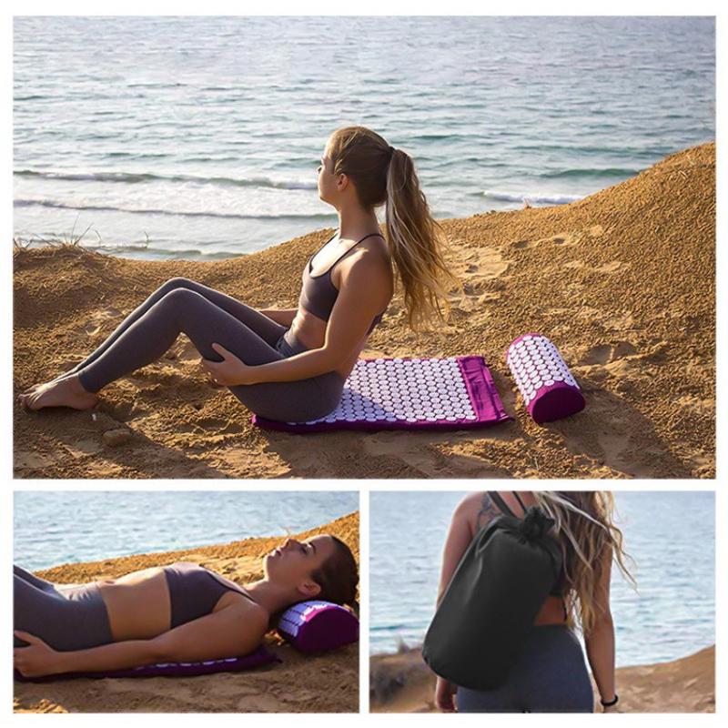 1 Set Acupressure Yoga Mat Cus – Acupressure Mat Set recenzja i cena