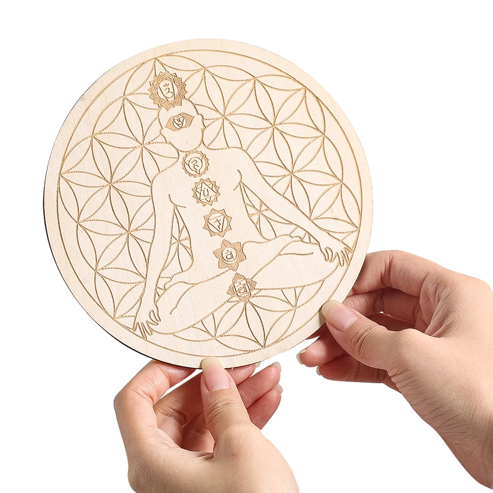 15CM Laser Engraving 7 Chakra  – Acupressure Mat Set recenzja i cena