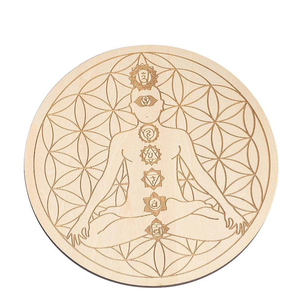 15CM Laser Engraving 7 Chakra  – Acupressure Mat Set recenzja i cena