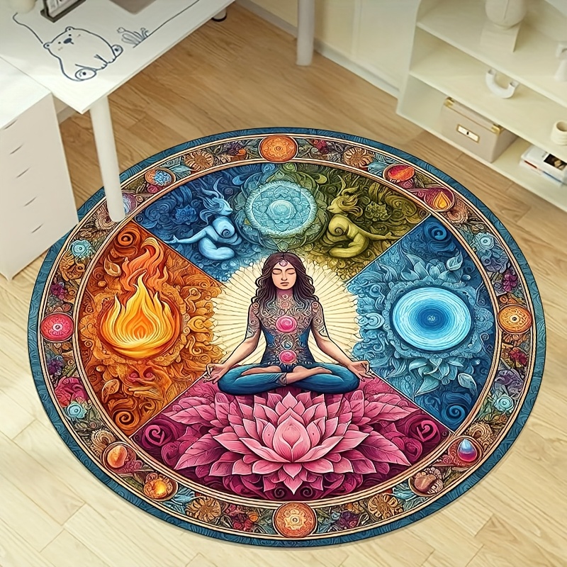 Chakra Lotus Round Rug Water & – Acupressure Mat Set recenzja i cena