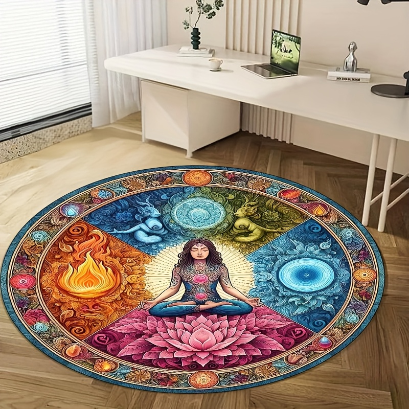 Chakra Lotus Round Rug Water & – Acupressure Mat Set recenzja i cena