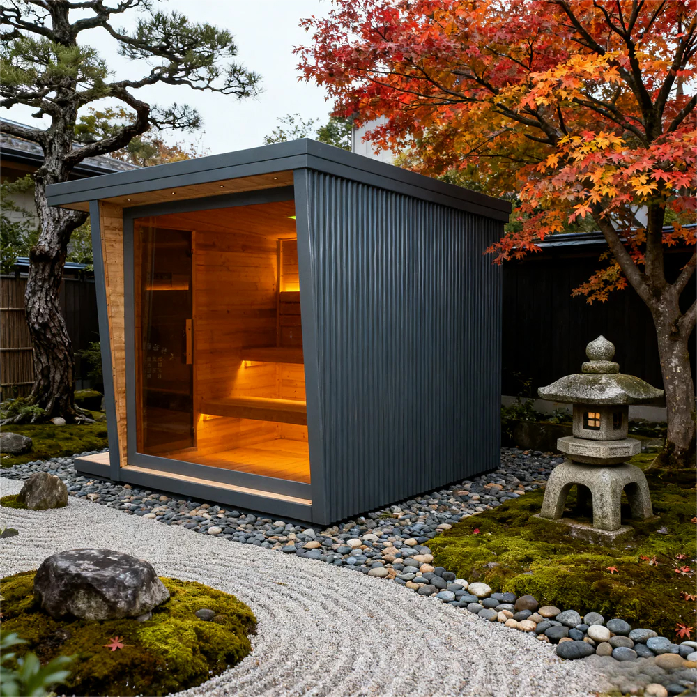 Custom Made Gray Outdoor Moder – Health Wellness Spa recenzja i cena