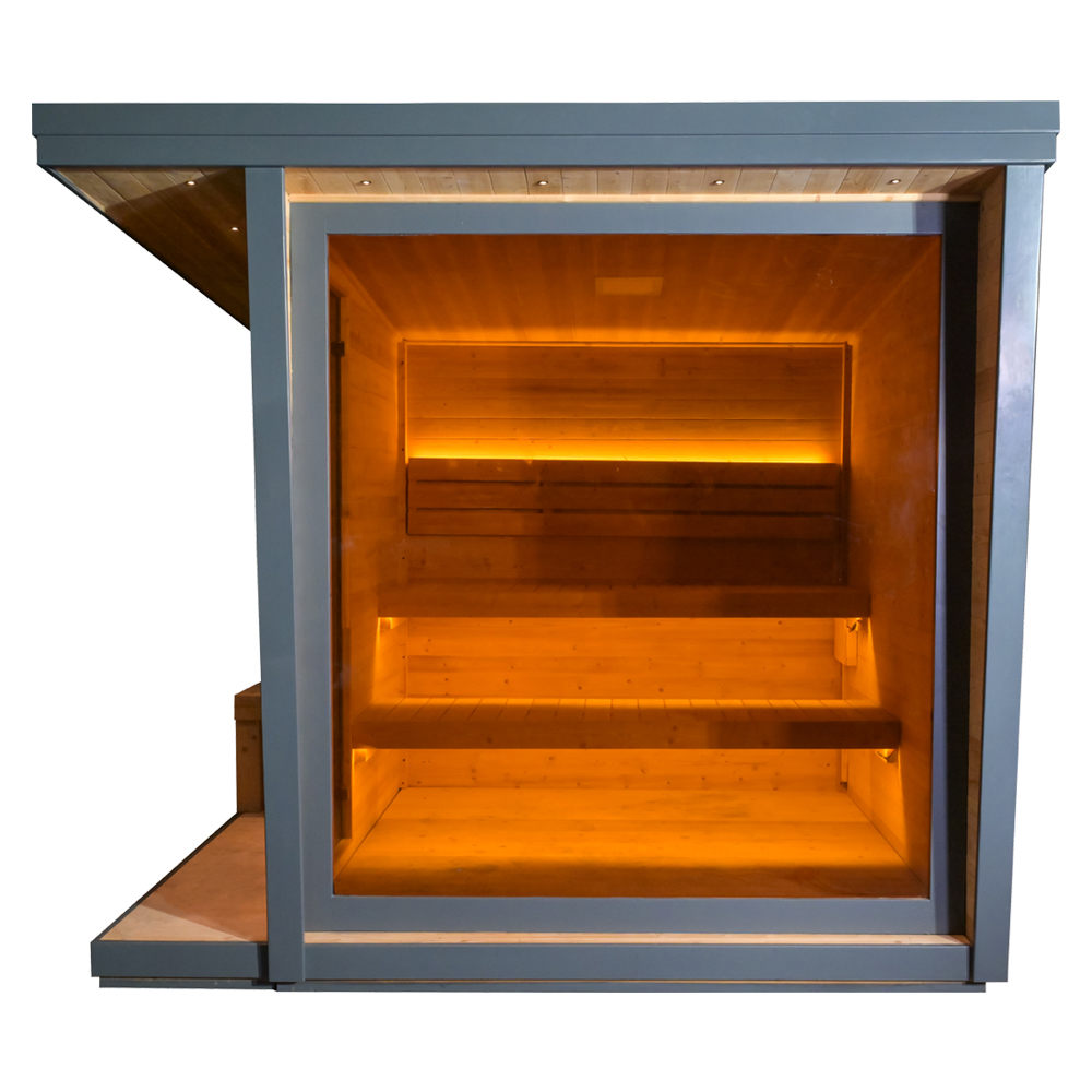 Custom Made Gray Outdoor Moder – Health Wellness Spa recenzja i cena