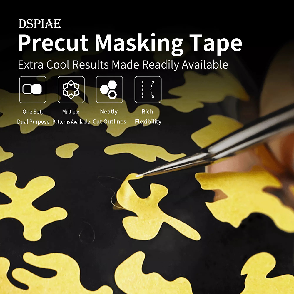DSPIAE Digital Camouflage Bug  – Sports Taping Precut recenzja i cena