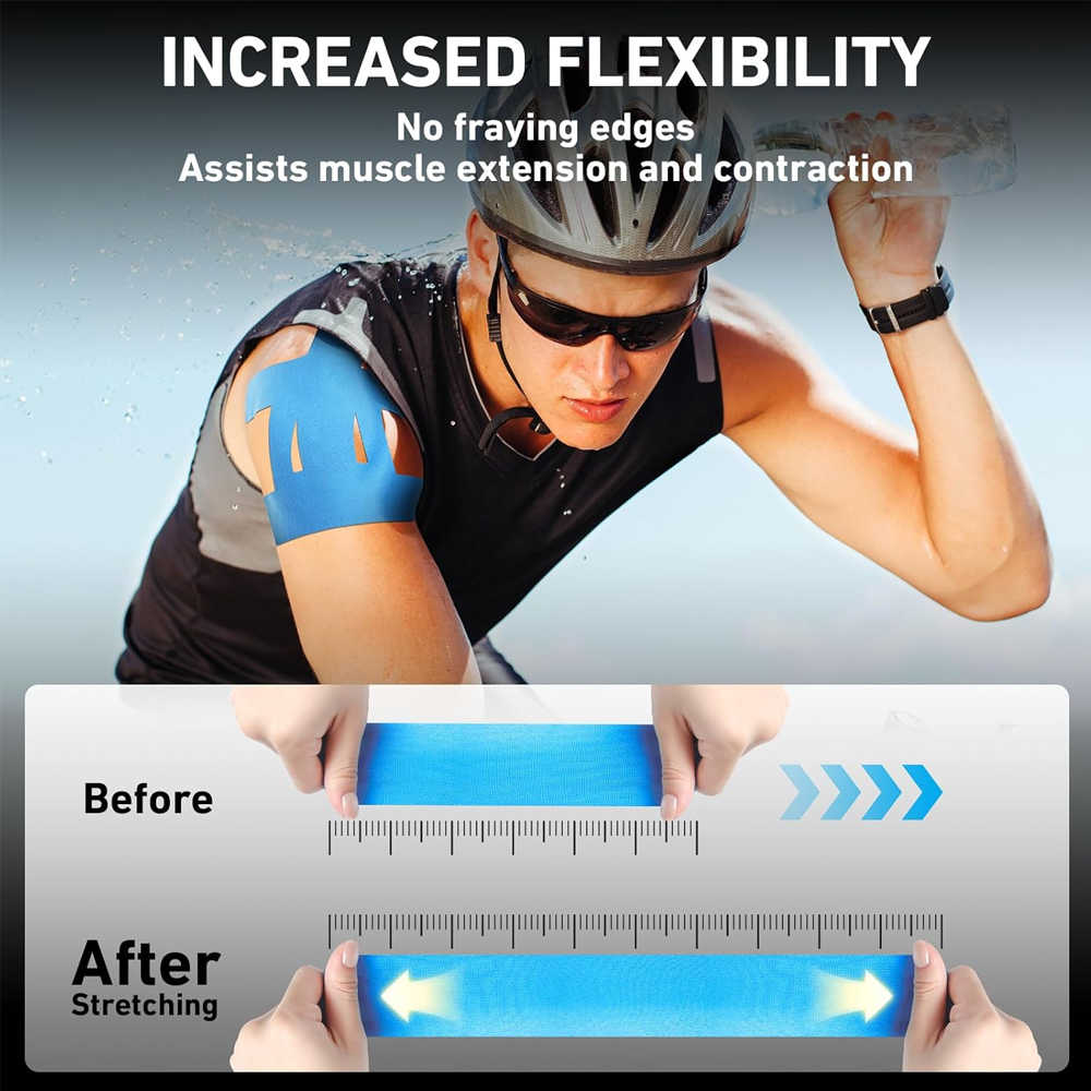 10PCS Precut Kinesiology Tape  – Sports Taping Precut recenzja i cena