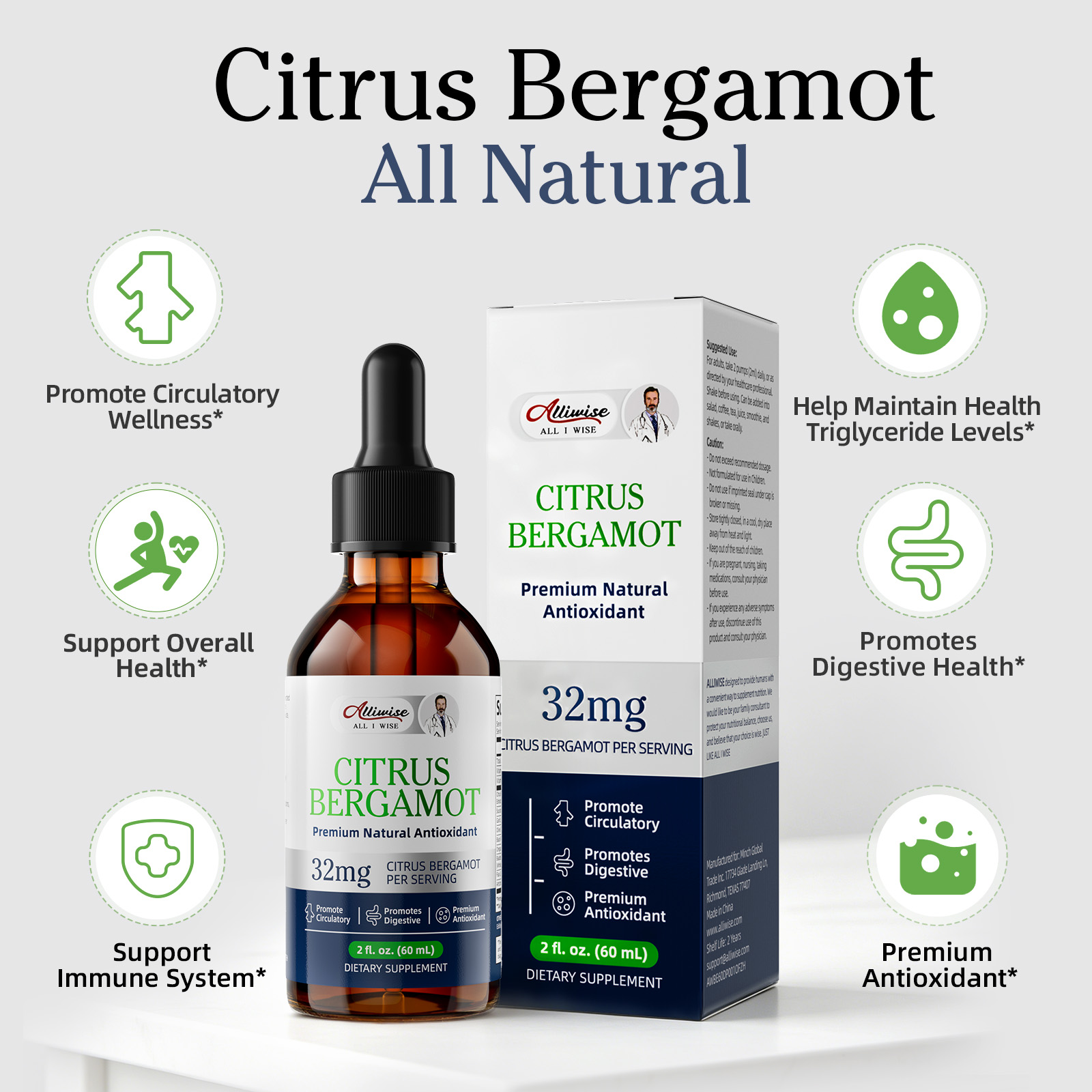 Premium Citrus Bergamout  Drop – Health Wellness And recenzja i cena